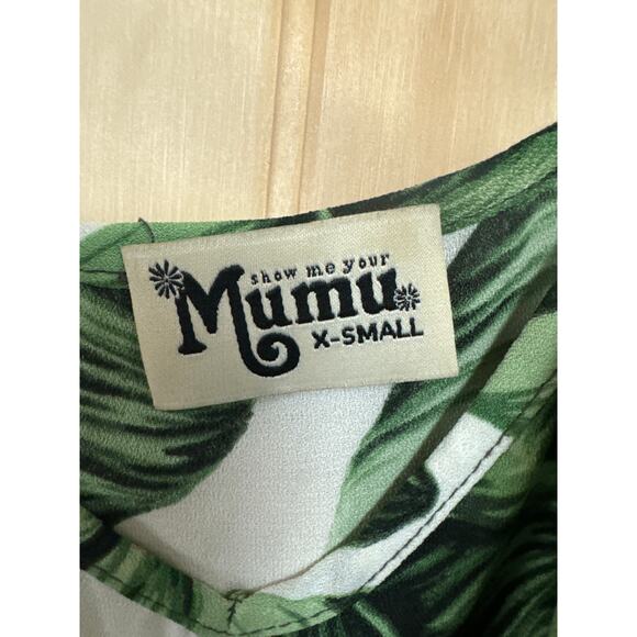 Show Me Your Mumu Women's Leafy Print Crop Jumpsuit Size XS - Picture 6 of 7